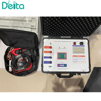 WRT Portable 5A 10A 20A 40A Transformer DC Winding Resistance Tester