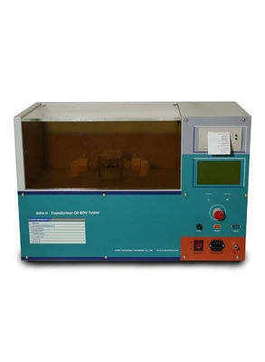 BDV-II 100kv Dielectric Insulating Oil Test Kit Breakdown Voltage Bdv Transformer Oil Tester